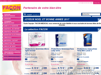 faconmedical.fr website preview