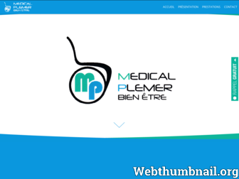 medical-plemer-38.fr website preview