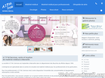 atpm-materiel-medical-marseille.fr website preview