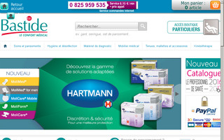 pro.bastideleconfortmedical.com website preview