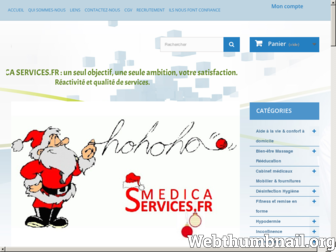 medica-services.fr website preview