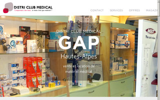 gap.districlubmedical.fr website preview