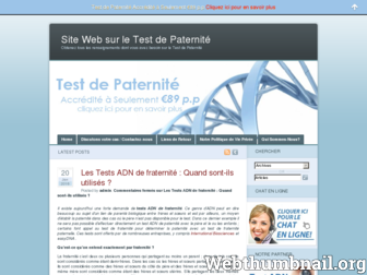 test-paternite-adn.fr website preview