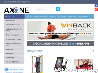 axone-med.com website preview