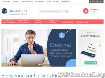 univers-kine.com website preview