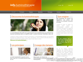 info-luminotherapie.com website preview