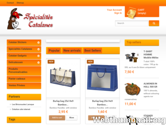 specialites-catalanes.com website preview