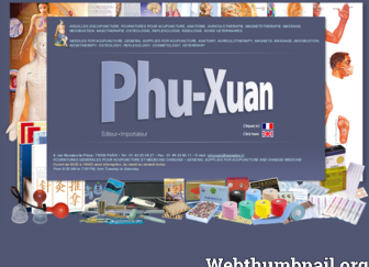 phuxuan.com website preview