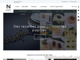 caviar-de-neuvic.com website preview