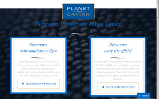 planetcaviar.com website preview