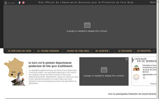 foie-gras-gers.com website preview