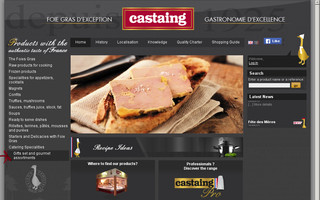 castaing-foiegras.com website preview
