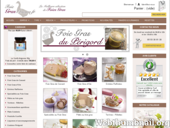 foiegrasavenue.fr website preview