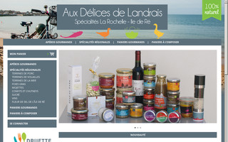 aux-delices-de-landrais.com website preview