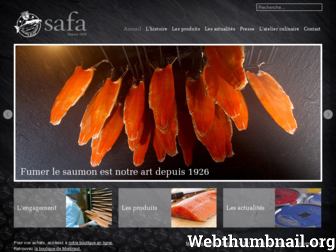safa.fr website preview