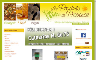 les-produits-de-provence.com website preview
