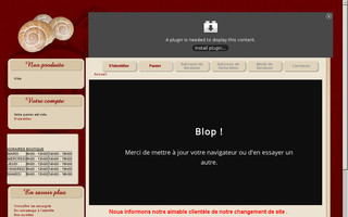 laboutiquedelescargot.fr website preview