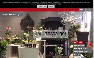 fleur-descargot.com website preview