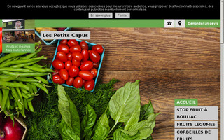 les-petits-capus-fruits-legumes.fr website preview