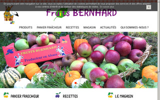 fruits-bernhard.fr website preview