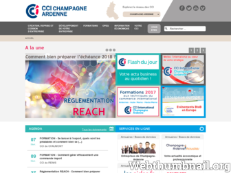 champagne-ardenne.cci.fr website preview