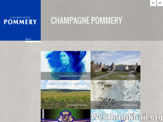 champagnepommery.com website preview