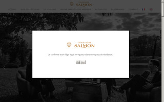 champagnesalmon.com website preview