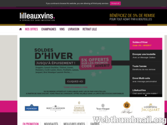 lilleauxvins.com website preview
