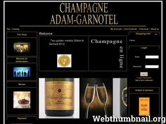 champagne-enligne.com website preview