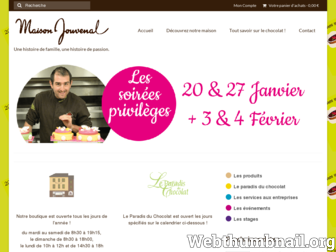 paradis-chocolat.fr website preview