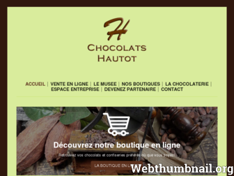 chocolatshautot.com website preview