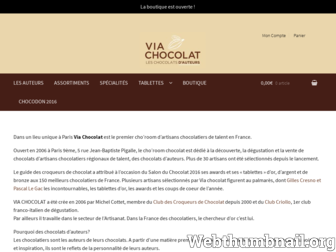viachocolat.com website preview