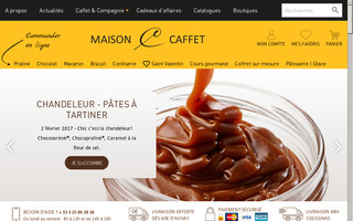 maison-caffet.com website preview