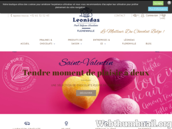 leonidas-florenville.com website preview