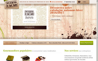 puerto-cacao.fr website preview