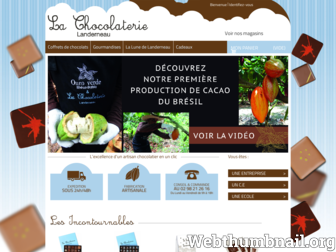 la-chocolaterie.fr website preview