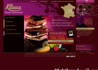klaus.com website preview