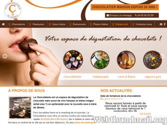 lachocolaterie-83.com website preview