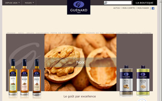 huiles-guenard.com website preview