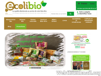 ecolibio.com website preview