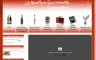boutiquegourmande.com website preview