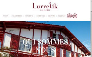 lurretik.com website preview