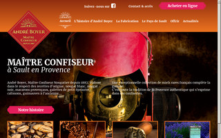 nougat-boyer.fr website preview