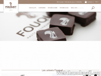 fouquet.fr website preview