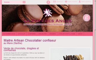 lapartdesanges72.fr website preview