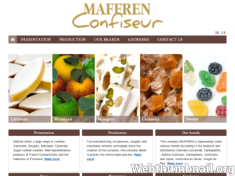 maffren.com website preview