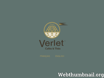 verlet.fr website preview