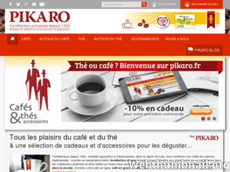 pikaro.fr website preview