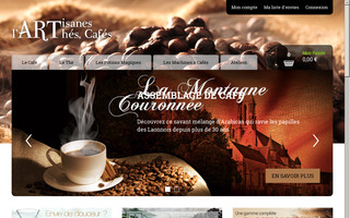 lartisanes.fr website preview