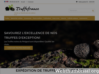truffefrance.com website preview